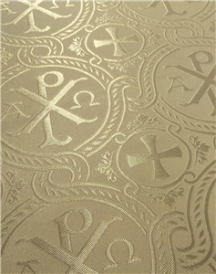 White-Silver Brocade Fabrics
