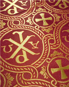 Claret Red-Gold Brocade Fabrics