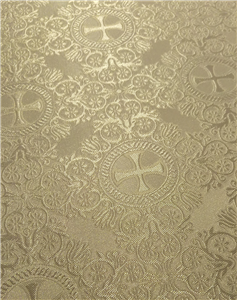White-Silver Brocade Fabrics