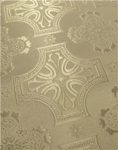 White-Silver Brocade Fabrics