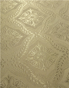 White-Silver Brocade Fabrics