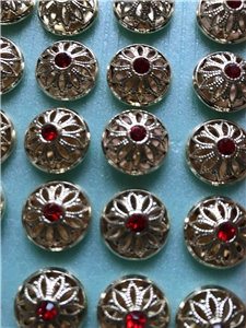 Silver-Gold Buttons Accessories