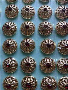 Silver-Gold Buttons Accessories