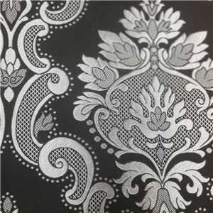 White-Silver Brocade Fabrics