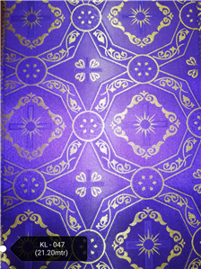 Purple-Gold Brocade Fabrics