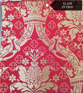 Red-Gold Brocade Fabrics