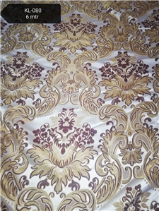 WHITE GOLD BURGUNDY Brocade Fabrics