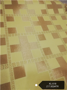 Yellow-Gold Brocade Fabrics