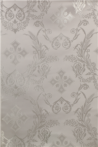 White-Silver Brocade Fabrics