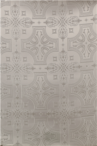 White-Silver Brocade Fabrics