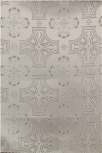 White-Silver Brocade Fabrics