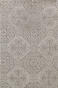 White-Silver Brocade Fabrics