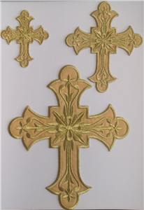 Yellow-Gold Cross Set