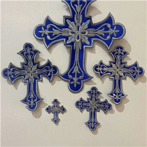 Blue-Silver Cross Set