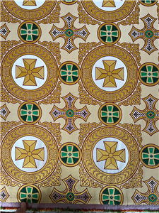 BORDEAUX-GOLD-L.GREEN Metallic Fabric